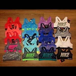 Nike sport bras